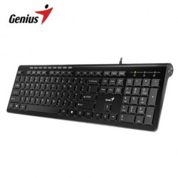 TECLADO GENIUS SLIMSTAR 230 USB BLACK
