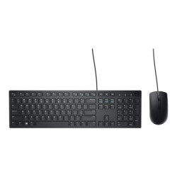 TECLADO + MOUSE DELL KM300C LATINO USB BLACK