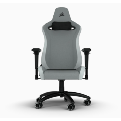 SILLA GAMER CORSAIR TC200 TELA GRIS/BLANCO