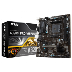 MOTHERBOARD  MSI A320M PRO-VH PLUS AM4