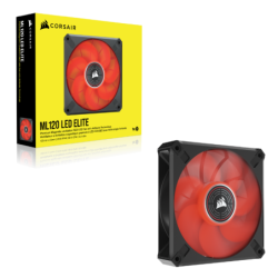 Fan Cooler Corsair ML120 ELITE 120mm Red Magnetic Levitation