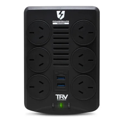 ESTABILIZADOR TRV POWERSAFE USB RJ-45/11 PORT