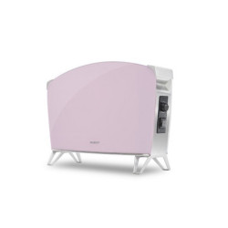 CALEFACTOR PEABODY DOBLE VIDRIO 1500W ROSA