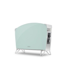 CALEFACTOR PEABODY DOBLE VIDRIO 1500W CELESTE