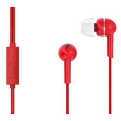 AURICULARES GENIUS C/MIC HS-M300 ROJO