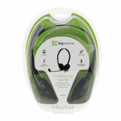 AURICULARES KLIP XTREME  C/MICRÓFONO KSH-270 NEGRO