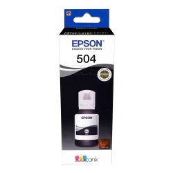 BOTELLA DE TINTA EPSON NEGRA T504