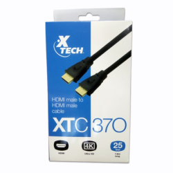 CABLE XTECH HDMI MACHO A HDMI MACHO 7.6M