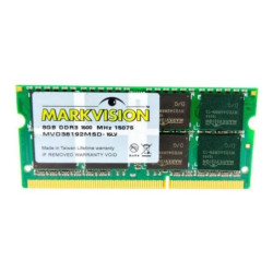 Memoria SODIMM DDR3L Markvision 8G 1600 MHz BULK