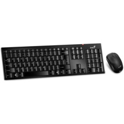 Teclado y Mouse WIRELESS GENIUS SLIMSTAR 8000SE  BLACK