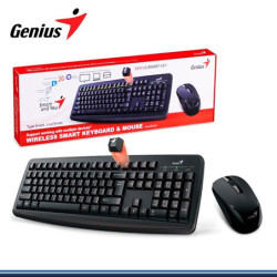 TECLADO+MOUSE GENIUS WIRELESS KM-8100 SMART BLACK