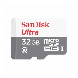 MEMORIA MICRO SD 32GB CLASE 10 SANDISK 100mbs