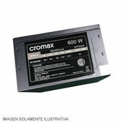Fuente de alimentación Cromax 600W KC-EAA-600 Slim