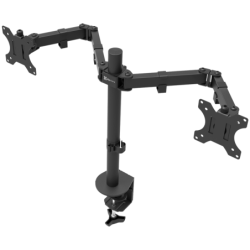soporte Klipxtreme monitor dual 12 a 32 pulgadas